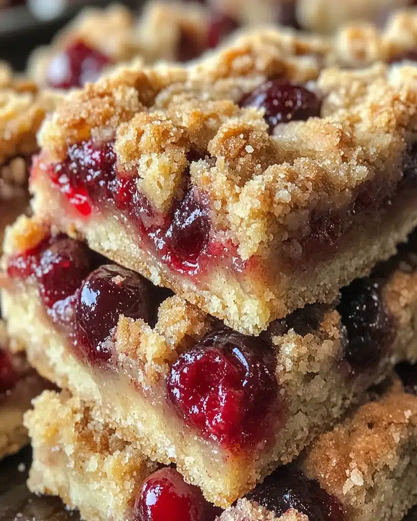 Easy Cherry Cobbler Bars: A Portable Twist on a Classic Comfort Dessert